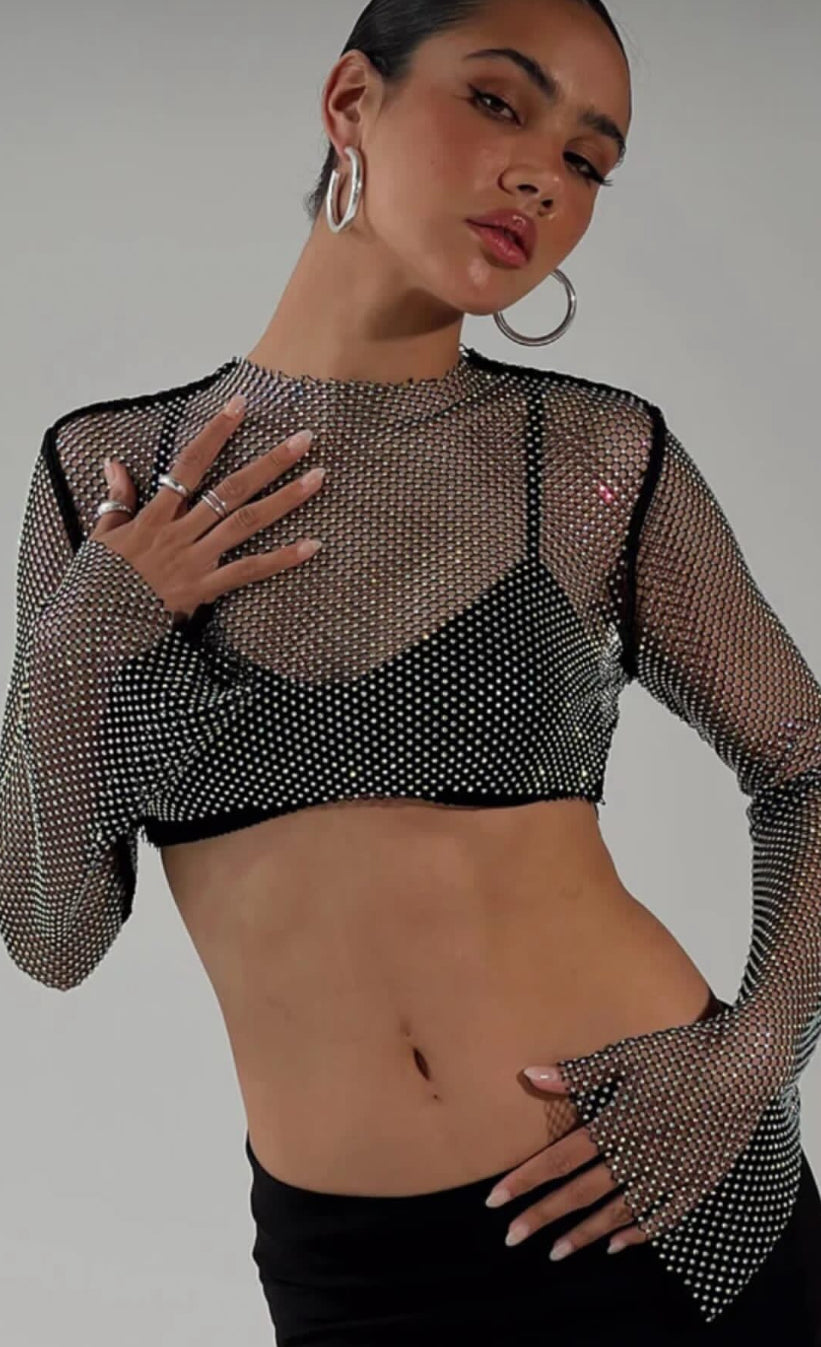 Shine Crop Top